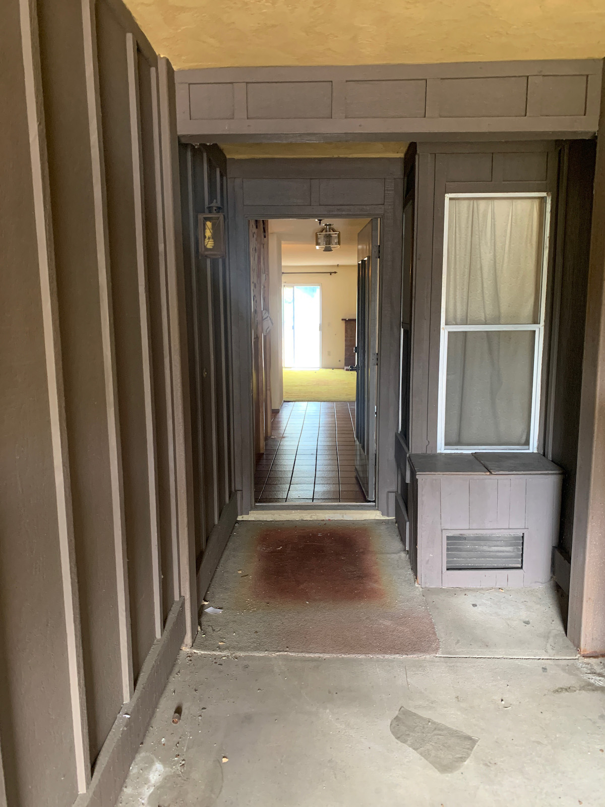 Home Entry Before